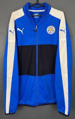 PUMA MEN'S FC LEICESTER CITY 2016/2017 JACKET TRAINING SOCCER FOOTBALL SIZE XL