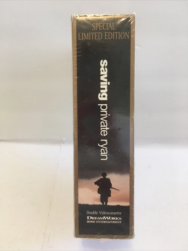 Saving Private Ryan VHS, 2000, 2 Tape Set Special Limited Edition New Sealed - Image 3 of 4