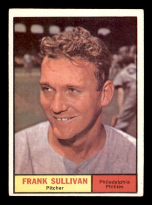 1961 Topps Baseball #281 Frank Sullivan EX *e1