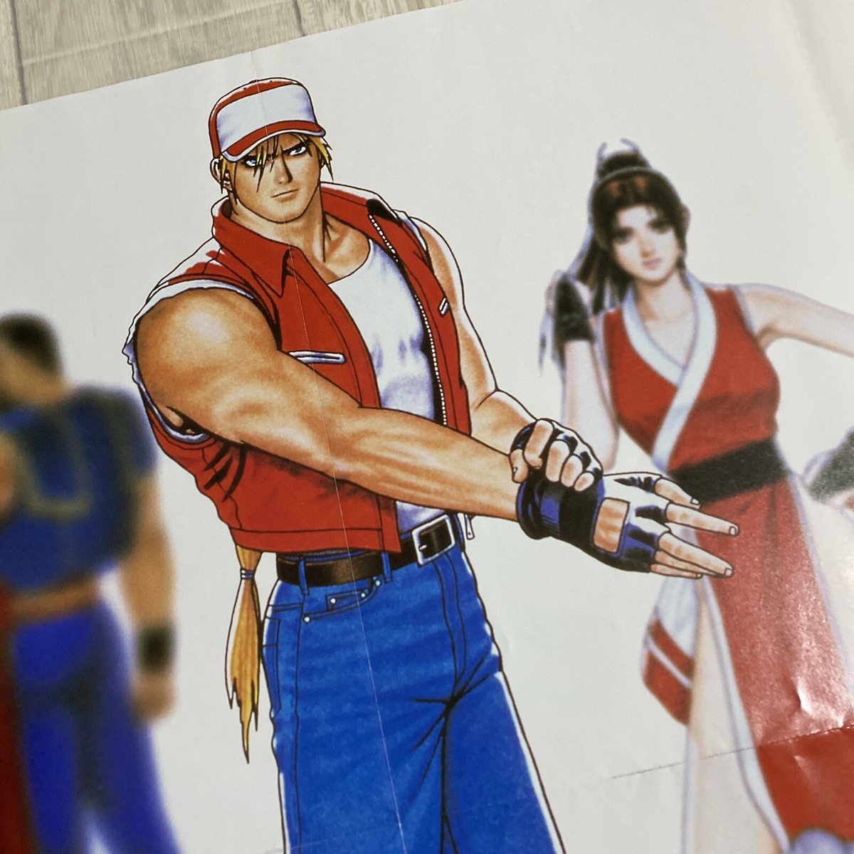 Real Bout Fatal Fury Special Japanese Games B2 Poster NEO GEO
