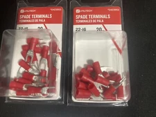 22-16 GA spade terminals utilitech 423953 200 Count Case