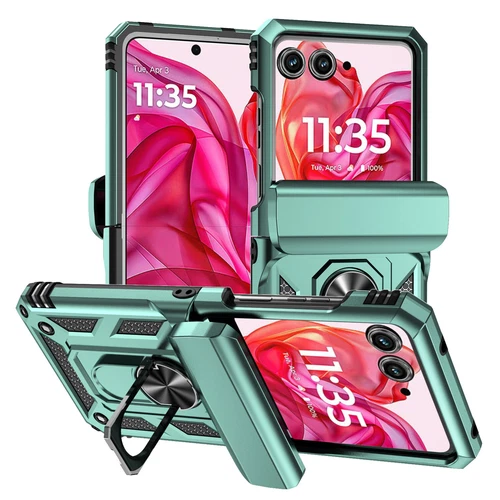 Funda protectora de pantalla brillante a prueba de polvo para Motorola Razr (2024) - Imagen 22 de 23