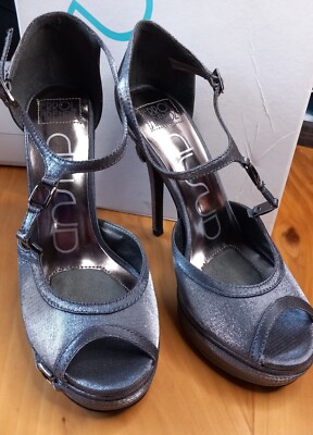 Errol Arendz 'Whitney' Stiletto Peep Toe Sandalen UK 3/GROSSBRITANNIEN 4 BRANDNEU IN VERPACKUNG