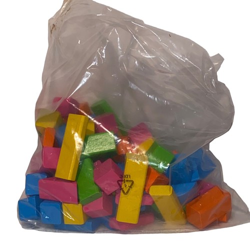 Eichhorn Bunte Holzsbausteine 75tlg Bausteine Bauklötze Holzspielzeug Holz B War - Bild 6 von 6
