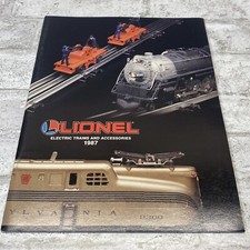Lionel Trains 1987 Electric Trains And Accessories Catalog Hobby Book