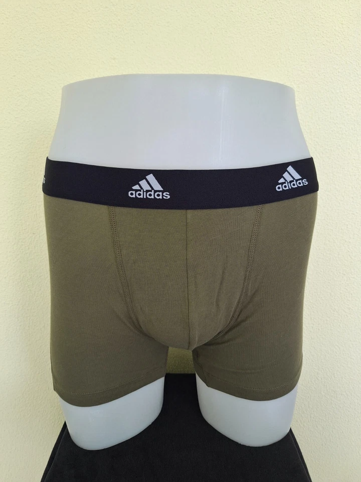 ADIDAS BOXER TAILLE M ACTIVE FLEX COTON COULEUR VERT - Photo 2/3