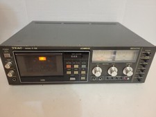 Vintage Teac C-3X 3-Head 2-Speed Cassette Deck – Please Read