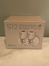 TSRETE S12 Flange/Pink Lightweight Double Wearable Electric Breast Pump 2 Pack