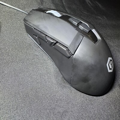 CyberpowerPC Elite Pro M1 131 Optical Gaming Mouse Black 9 Button