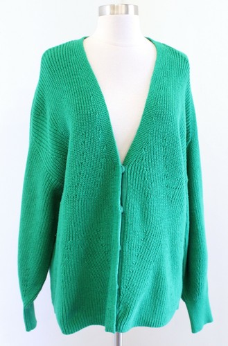 CAbi Emerald Green Lucky Cardigan 