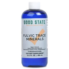 Liquid Ionic Fulvic Trace Minerals Supplement 16 fl oz by Good State