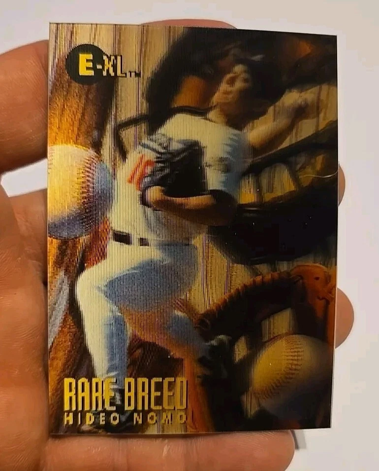 Juego completo E-XL 1996 raza rara Chipper Jones Manny Ramírez Hideo Nomo y más Foto 3 de 4