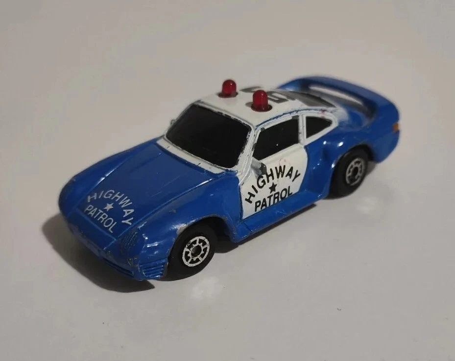 Maisto MC Toys Masterly 86-93 Porsche 959 Police Super Car Highway Patrol... - Imagem 4 de 4