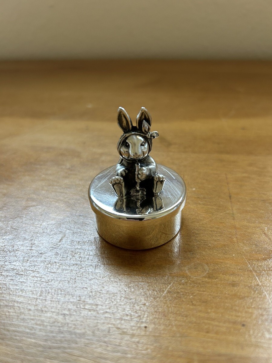 Reed and Barton Silverplate Peter Rabbit Tooth Fairy Box | eBay
