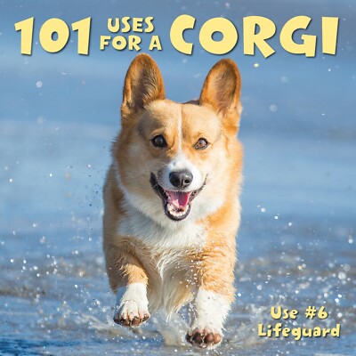 101 Uses For a Corgi Hardcover Gift Book (Brand New) 5.5'' x 5.5'' (free ship)