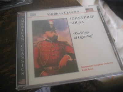 John Philip Sousa On Wings of Lightning [Audio CD] Naxos