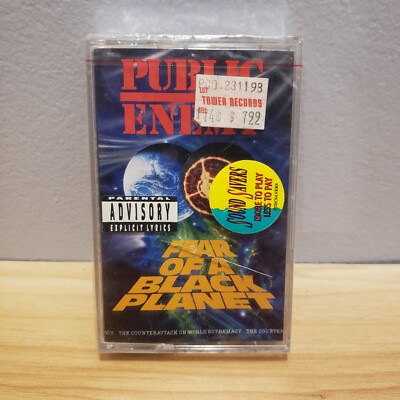 Public Enemy「Fear Of A Black Planet」カセット Shelta - Public