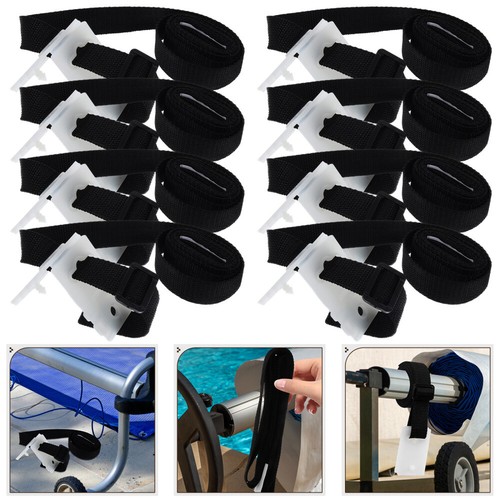 1 Set Protective Protective Pool Reel Strap Fixing Pool Reel Strap Swimming Pool - Picture 6 of 12