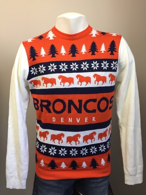 denver broncos ugly sweater
