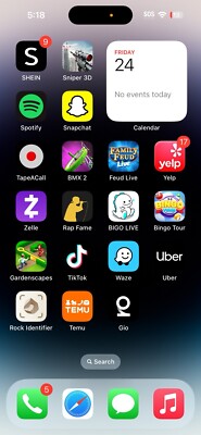 Unlocked iPhone 14 Pro With TikTok 