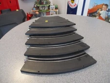 VINTAGE ELDON GRAND TOURISSMO SLOT CAR CURVED 5 LOT TRACK
