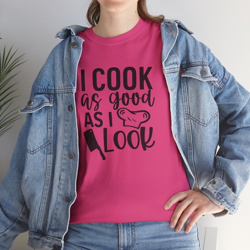 Baking T-Shirt – Pastry Chef Kitchen Cooking Lover Tee I cook as good as i look - Bild 52 von 73