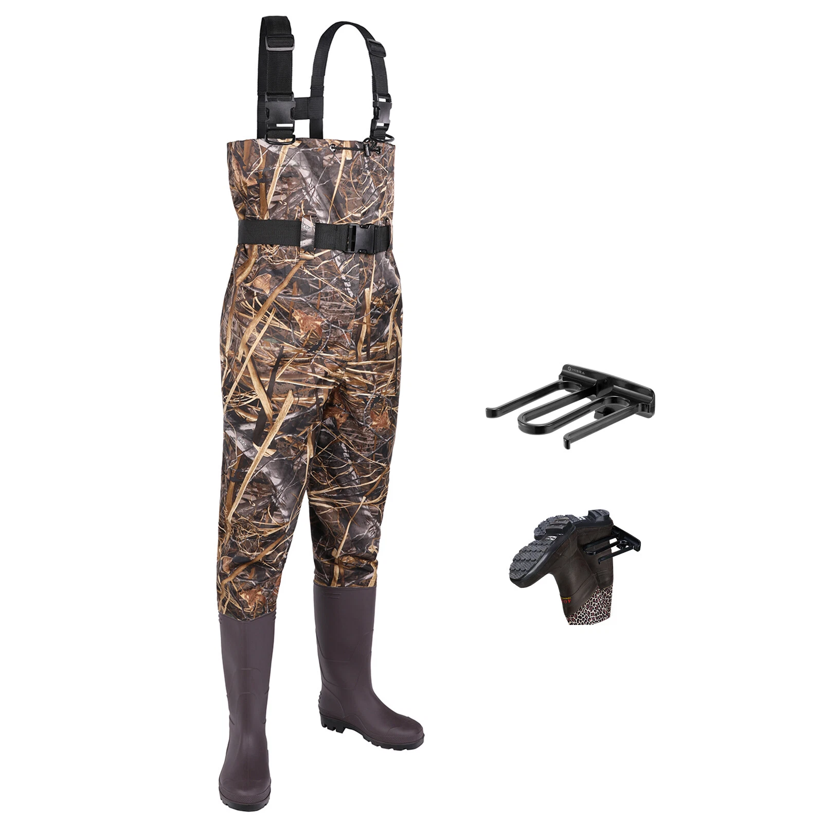 HISEA Unisex Fishing Chest Waders Cleated Bootfoot Waterproof Hunting Work Wader
Opens in a new wind