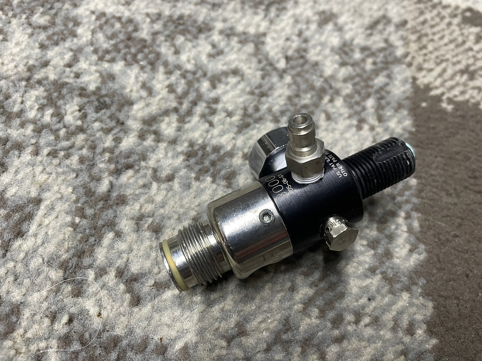 crossfire paintball tank regulator gray 3000 psi Untested eBay