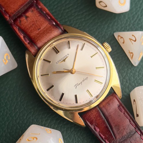 Orologio Longines Flagship 7911 Vintage Meccanico 35 Mm Longines 284 17 Jewels - Foto 20 di 21