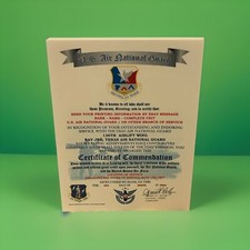 AIR NATIONAL GUARD - TEXAS / 136TH AIRLIFT WING~CERTIFICATE OF COMMENDATION