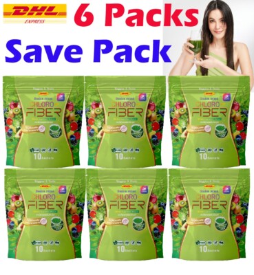 X6 Yaaleeyah Double Mixed Chloro Fiber Detox Veggies & Fruits By Thanya
