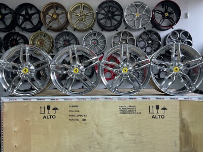 Original Ferrari FF + 599 Ball Polished FORGED WHEELS KIT 20´NEW (SA APERTA)