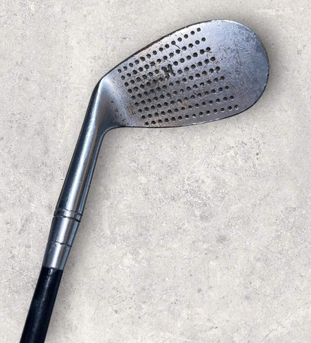 Fer De Golf Hickory Mashie Niblick 7 – Manche Bois – Droitier – Vintage