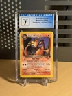 2000 Team Rocket Unlimited Dark Charizard Non Holo 21/82 CGC 7