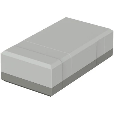 BOPLA 32154502 Élégant Boîtier Électronique Polystyrène Gris-Blanc - Photo 1/2