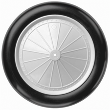 DuBro 1/6 Scale RC Remote Control Airplane Vintage Wheels Tires 4.66" DUB466V