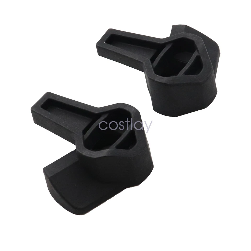 Se adapta a Smart ForTwo 2007-2015 capó delantero capó mecanismo de bloqueo diestro + derecho negro Foto 3 de 4