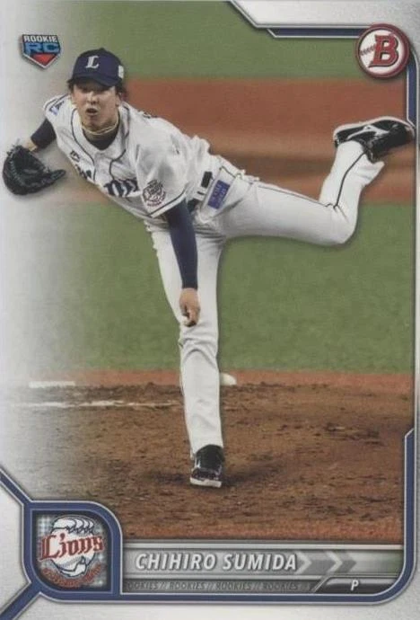 2022 Bowman NPB Nippon Professional Baseball - Chihiro Sumida #27