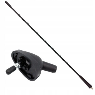 Surga Performance Roof Antenna With Base & Cable – 40cm, AM/FM, Universal For Citroen Peugeot Ford 4 thumbnail image