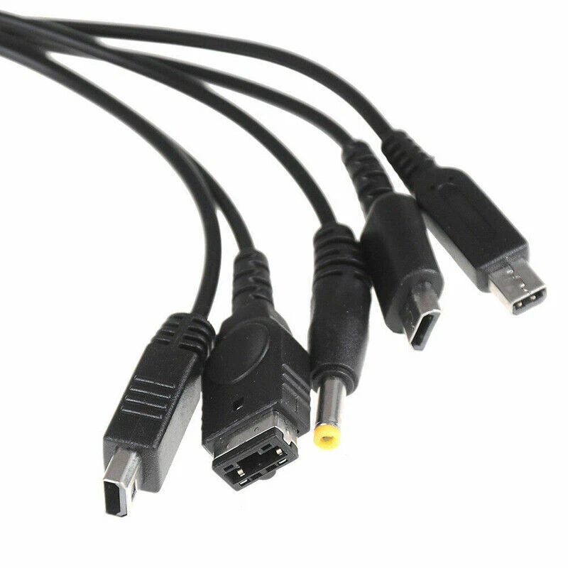 5 in 1 USB Charger Cable Fit for Nintendo NEW 3DS XL NDS Lite NDSI LL WII U - Image 3 of 4