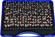 Shars 190 pcs M1 .061-.250 Steel Pin Plug Gage Set Minus (-) -0.0002" New %}