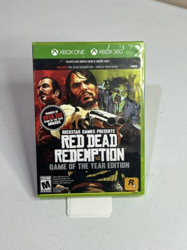 Red Dead Redemption Game of the Year Edition Xbox 360 Xbox One Brand New SEALED - Picture 1 of 6