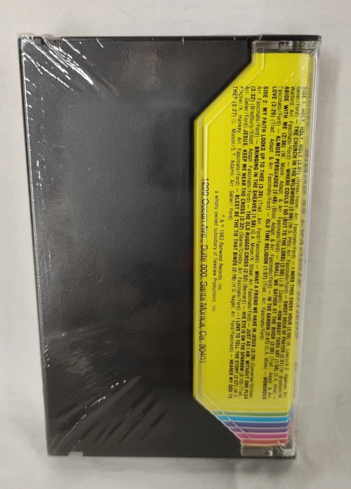 Tennessee Ernie Ford Sings 22 Favorite Hymns Cassette Tape 1983 New Sealed - Image 2 of 4