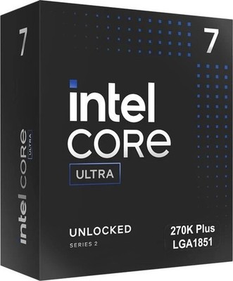 Intel Core  Ultra 7 270K Plus 24-Kern CPU, Sockel 1851, Boxed (ohne Kühler)