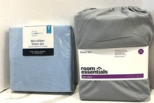 Twin XL Twin Microfiber Sheet Set Bundle Mainstays Room Essentials New