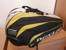 Dunlop Biomimetic 10-Racket Tennis Bag with Backpack Straps