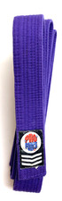 ProForce Purple Belt 1.75" Wide Double Wrap Karate Martial Arts Size 2