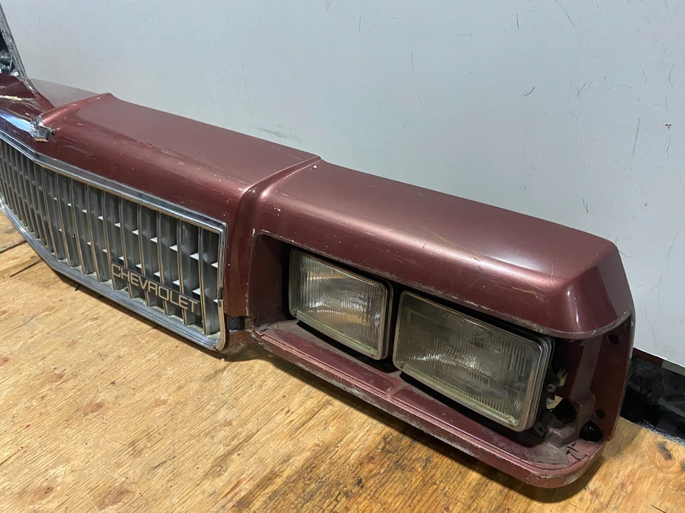 Panel de cabezal de faros delanteros Chevrolet Caprice 1986 OEM P0504 PS Foto 4 de 4