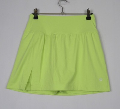 Marks & Spencer Goodmove hoch taillierter Sport-Skort gelb Größe 8-20