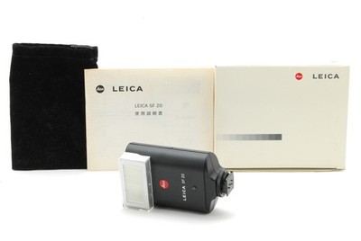 [Top MINT in BOX ] Leica SF 20 Shoe Mount Flash Black 14414 M6 TTL M7 R8 JAPAN